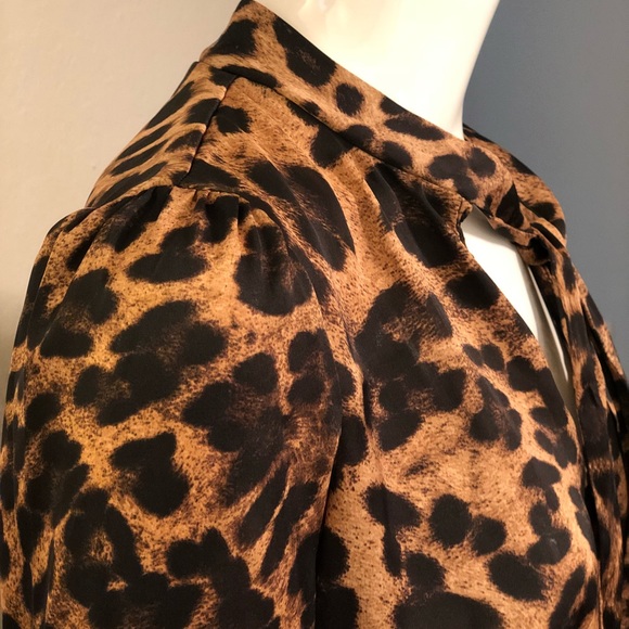 Michael Kors - Leopard Print Blouse - Picture 3 of 6